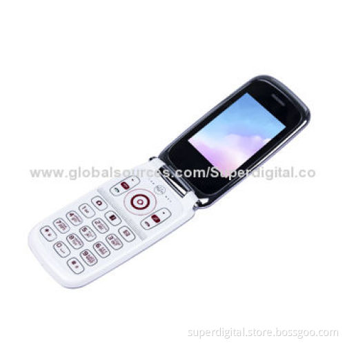 Dual-SIM Flip Phones, Support Bluetooth, Multimedia, Camera, Running Lights and FM Functions